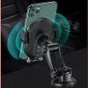 Автодержатель с функцией беспроводной зарядки Usams CD131 15W Induction Wireless Charging Car Holder Black (CD131ZJ01)