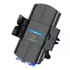Автодержатель с функцией беспроводной зарядки Usams CD133 10W Wireless Charging Car Holder Black (CD133ZJ01)