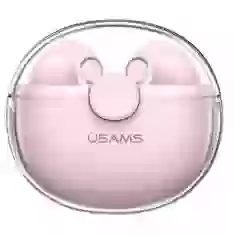 Беспроводные наушники Usams BU Series TWS Bluetooth 5.1 Pink (BHUBU04)