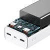 Портативний зарядний пристрій Usams PB68 FC/PD/QC 30000mAh 65W 2xUSB-A/USB-C with USB-C to USB-C White (ATXLOGTCTG02)