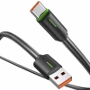 Кабель Usams YR Series USB-A to USB-C 1 m Black (SJ732USB01)