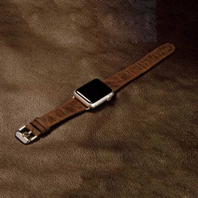 Ремешок iCarer Leather Vintage Wristband для Apple Watch 41 |40 | 38 mm Brown (RIW103-CO)