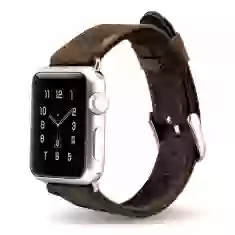 Ремешок iCarer Crazy Horse для Apple Watch 41 | 40 | 38 mm Brown (RIW115-BN)