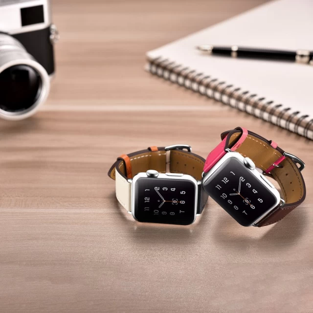 Ремінець iCarer Strap Band Bracelet для Apple Watch 49 | 45 | 44 | 42 mm Rose Coffee (RIW120-PC)