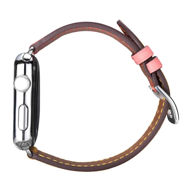 Ремінець iCarer Strap Band Bracelet для Apple Watch 49 | 45 | 44 | 42 mm Rose Coffee (RIW120-PC)
