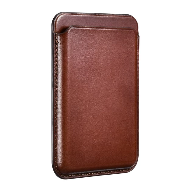 Чехол iCarer Leather Magnetic Brown with MagSafe (XKB0001-BN)