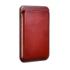 Чехол iCarer Leather Magnetic Red with MagSafe (XKB0001-RD)