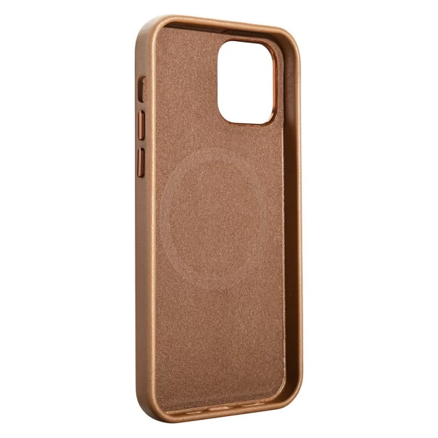 Чехол iCarer для iPhone 12 mini Leather Brown (WMI1215-BN)