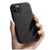 Чохол iCarer для iPhone 12 Pro Max Leather Black (WMI1217-BK)