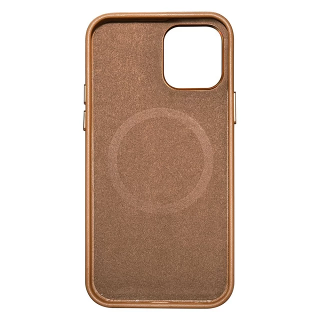 Чохол iCarer для iPhone 12 Pro Max Leather Brown (WMI1217-BN)