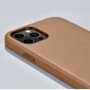 Чехол iCarer для iPhone 12 Pro Max Leather Brown (WMI1217-BN)