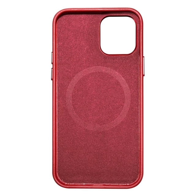 Чохол iCarer для iPhone 12 Pro Max Leather Red (WMI1217-RD)