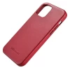 Чехол iCarer для iPhone 12 Pro Max Leather Red (WMI1217-RD)