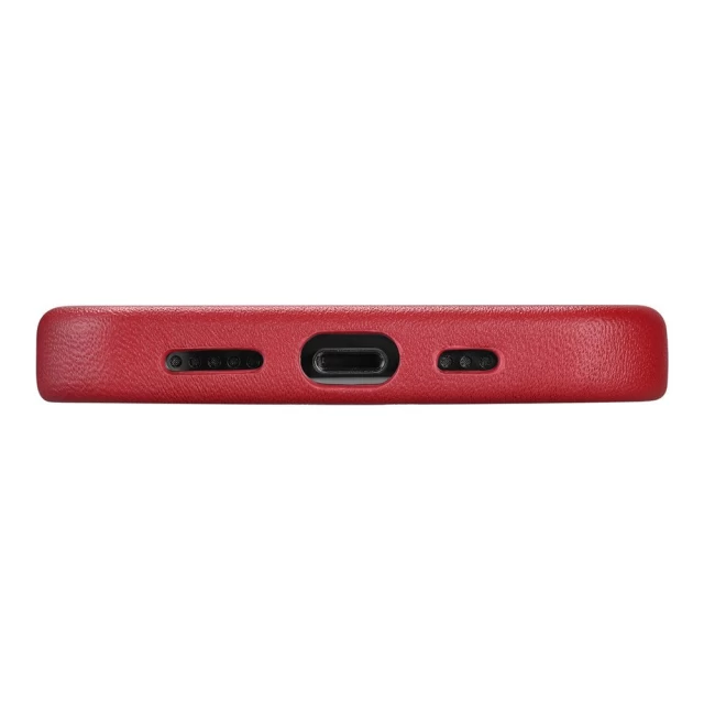 Чохол iCarer для iPhone 12 Pro Max Leather Red (WMI1217-RD)