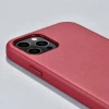 Чохол iCarer для iPhone 12 Pro Max Leather Red (WMI1217-RD)