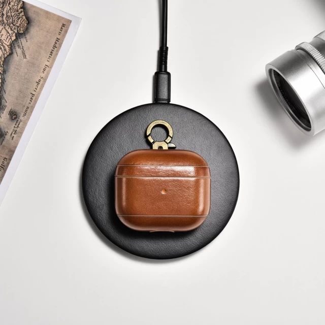 Чехол iCarer для AirPods 3 Leather Vintage Brown (IAP057-BN)