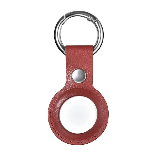 Чохол iCarer для AirTag Leather Nappa Red (WMAT01-RD)