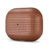 Чохол iCarer для AirPods Pro Leather Woven Brown (WMAP001-BN)