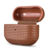 Чехол iCarer для AirPods Pro Leather Woven Brown (WMAP001-BN)