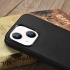 Чехол iCarer для iPhone 13 Leather Case Black (ALI1208-BK)