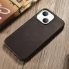 Чохол iCarer для iPhone 13 Leather Case Brown (ALI1208-CO)