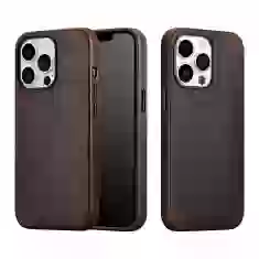 Чохол iCarer для iPhone 13 Pro Leather Case Brown (ALI1209-CO)