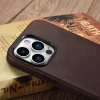 Чохол iCarer для iPhone 13 Pro Leather Case Brown (ALI1209-CO)