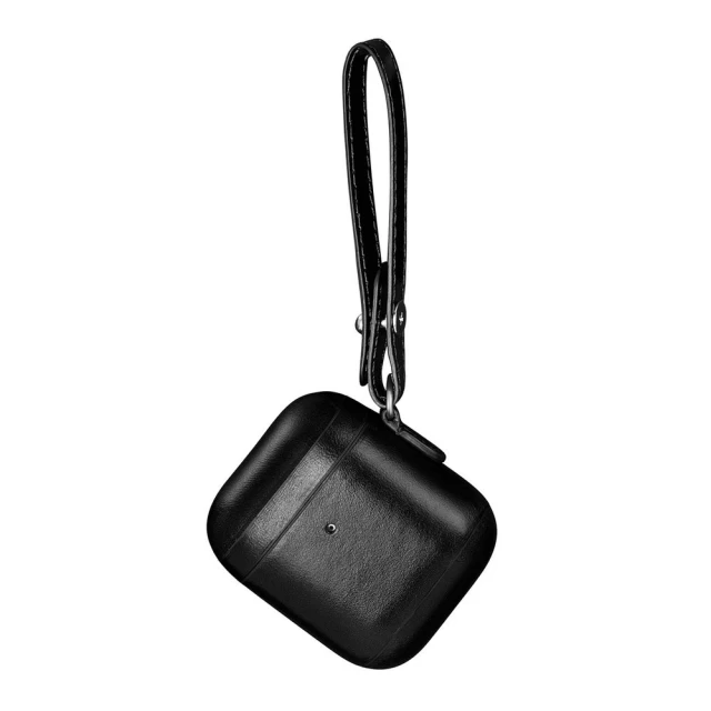 Чехол iCarer для AirPods 2/1 Leather Vintage Black (IAP035-BK)