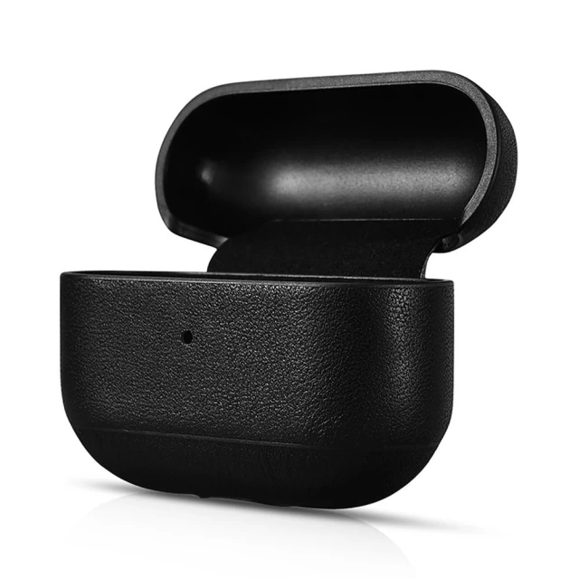 Чохол iCarer для AirPods Pro Leather Classic Nappa Black (IAP047-BK)