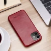 Чехол iCarer для iPhone 12 Pro Max Vintage Folio Red (RIX1202-red)