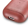Чехол iCarer для AirPods 2/1 Leather Nappa Red (IAP044-RD)