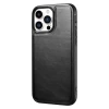 Чохол iCarer для iPhone 13 Pro Max Leather Oil Wax Black (ALI1214-BK)