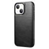 Чохол iCarer для iPhone 13 Leather Oil Wax Black (ALI1212-BK)