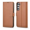 Чохол-гаманець iCarer для Samsung Galaxy S22 Haitang Brown (AKSM04BN)