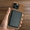 Чехол iCarer для iPhone 13 Pro Leather Oil Wax Brown (WMI1303-BN)