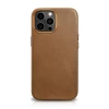 Чохол iCarer для iPhone 13 Pro Leather Oil Wax Brown (WMI1303-BN)