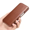 Чохол iCarer для iPhone 13 Pro Vintage Folio Brown (RIX1303-BN)