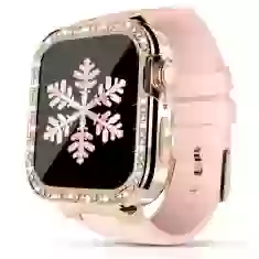 Чохол і ремінець Kingxbar Starry для Apple Watch 4/5/6/SE 40 | 41 mm Pink (6959003504296)