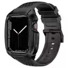 Чохол-ремінець Kingxbar 2-in-1 CYF148 для Apple Watch 45 mm Black (6959003507594)