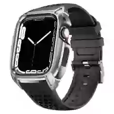 Чохол-ремінець Kingxbar 2-in-1 CYF148 для Apple Watch 45 mm Silver (6959003507600)