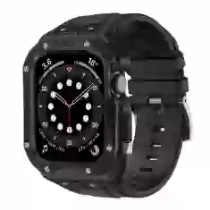 Чохол-ремінець Kingxbar 2-in-1 CYF140 для Apple Watch 45 mm Black (6959003507662)