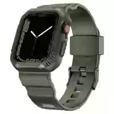 Чохол-ремінець Kingxbar 2-in-1 CYF537 для Apple Watch 45 | 44 | 42 mm Green (6959003507754)