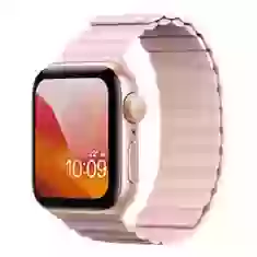 Ремінець Kingxbar Magnetic Silicone Band для Apple Watch 49 | 45 | 44 | 42 mm Pink (6959003516183)