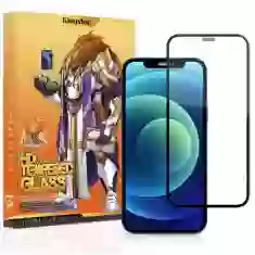Захисне скло Kingxbar Tempered Glass Tough Screen Protector Full 2.5D для iPhone 12 mini Black (6959003591265)