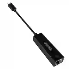 Адаптер Choetech USB-C to Ethernet Black (HUB-R01)