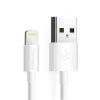 Кабель Choetech USB-A to Lightning 1.2m White (IP0026 white)