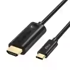Кабель Choetech Unidirectional USB-C to HDMI 1.8m Black (CH0019)
