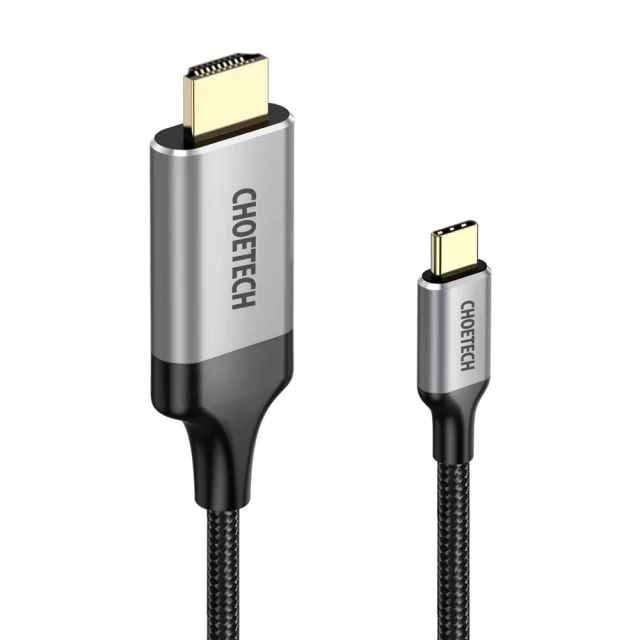 Кабель Choetech USB-C to HDMI 2m Black (CH0021-BK)