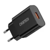 Сетевое зарядное устройство Choetech Power Delivery USB-A 18W Black (Q5003-EU)
