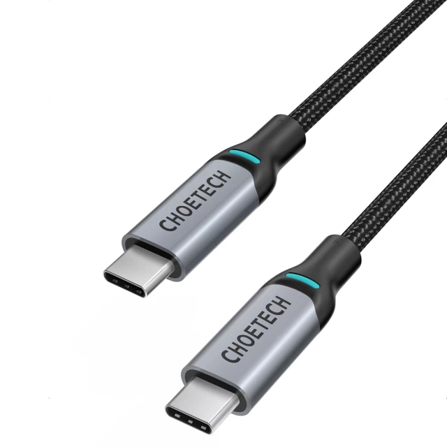 Кабель Choetech Power Delivery USB-C to USB-C 1.8m 100W Black (2 Pack) (MIX00073)